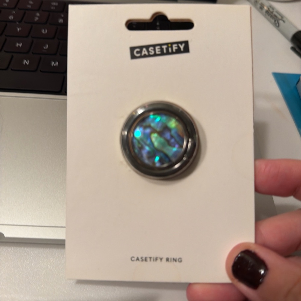Casetify abalone shell  Phone Ring